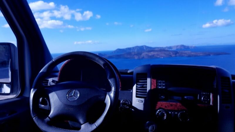 Santorini Highlights Tour - Duration and Pickup