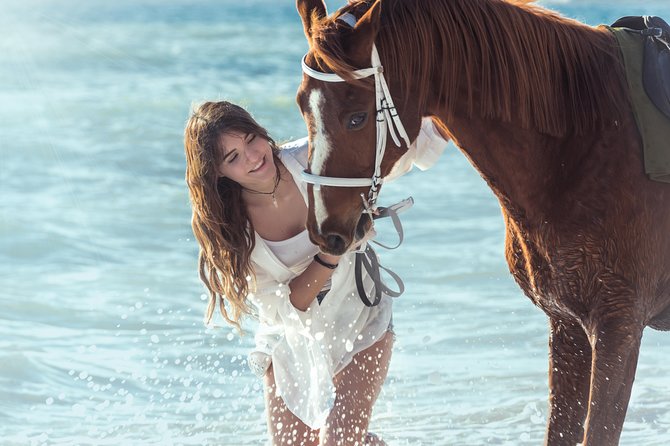 Santorini Horse Riding to Black Sandy Beach - Inclusions and Exclusions