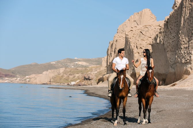 Santorini: Horse Riding to the Black Sandy Beach (Eros Beach) - Reviews and Ratings