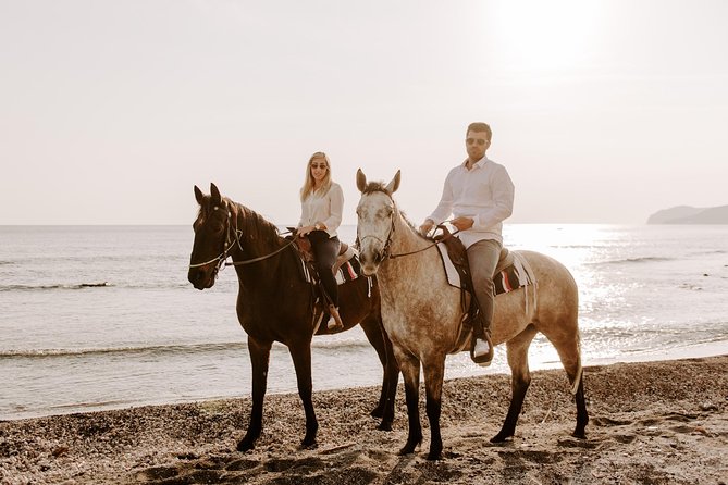 Santorini: Horse Riding to the Black Sandy Beach (Eros Beach) - Preparing for the Adventure