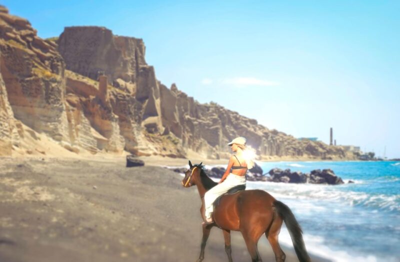 Santorini: Horseback Riding Tour on the Beach 1.5 Hours - Activity Suitability