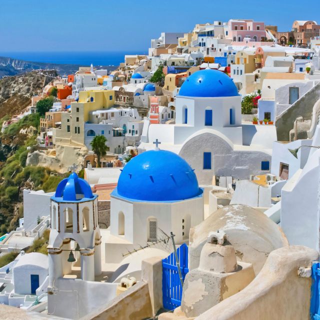Santorini Island: Guided Tour From the Port Rethymno Crete - Exploring Oia and Fira