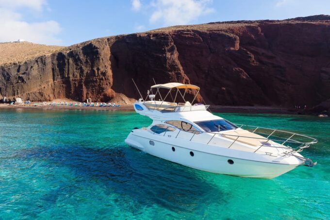 Santorini: Island Highlights Cruise on a Luxurious Yacht - Pickup and Transfer