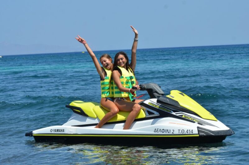 Santorini: Jet Ski Rental Santorini 130HP 15 Minutes - Safety Measures