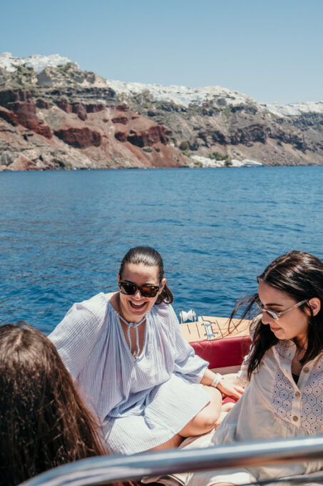 Santorini: License Free, Luxurious Small Boat Rental - Creating Your Itinerary