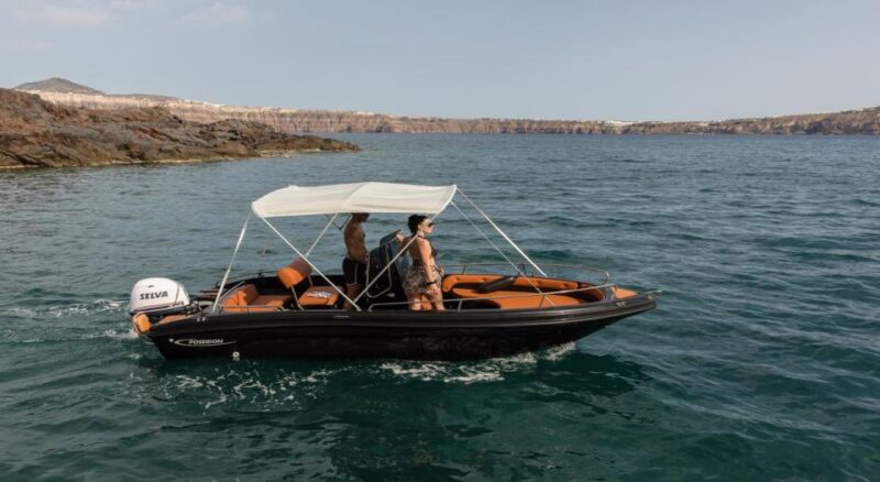 Santorini: License Free Luxury Boat - Motorboat Rental Details