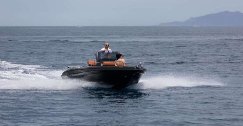 Santorini: License Free Luxury Boat - Transportation Arrangements