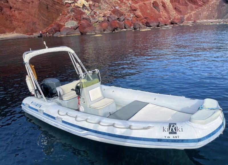 Santorini: License Required - With Skipper - White Beach, Santorini