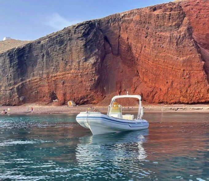 Santorini: License Required - With Skipper - Hot Springs Palea Kameni