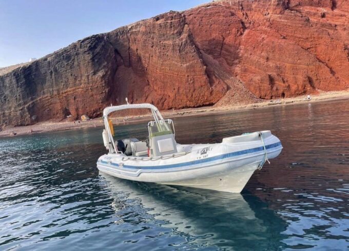 Santorini: License Required - With Skipper - Nea Kameni and Thirassia