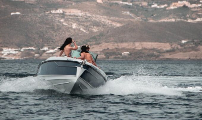 Santorini: Luxury Boat Rental With License - Make Unforgettable Memories