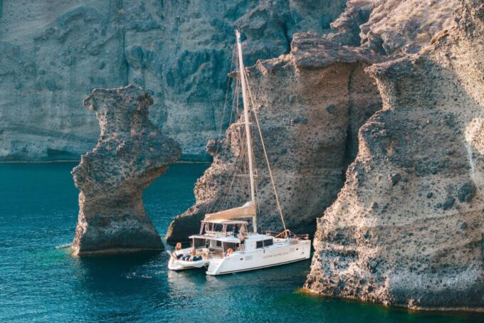 Santorini: Luxury Catamaran Cruise With Lunch, BBQ & Drinks - Cancellation and Refund Policy