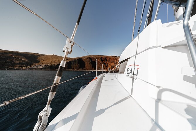 Santorini Luxury Catamaran Private Cruise - Cruise Details