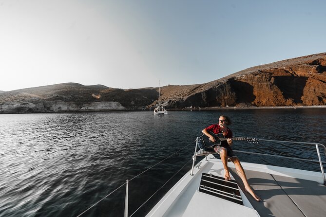 Santorini Luxury Catamaran Private Cruise - Tour Highlights