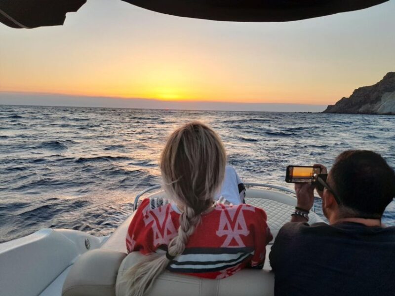 Santorini: Luxury Private Boat With Food and Drinks - Highlights