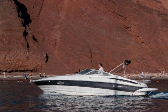 Santorini: Luxury Private Boat With Food and Drinks - Boat Tour Details