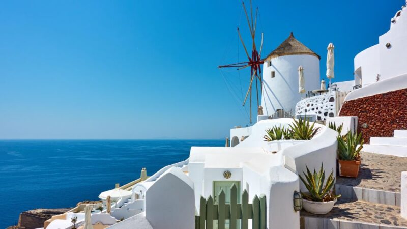Santorini Magic: Your Unforgettable Cruise Shore Adventure - Exploring Megalochoris Charm