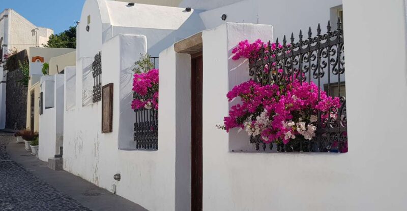 Santorini: Megalochori and Oia Guided Tour With Wine Tasting - Exploring Megalochori Village