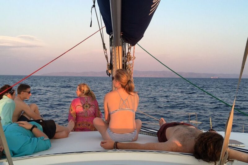 Santorini: Morning or Sunset Cruise With Gourmet Meal - Savor a Gourmet Greek Meal
