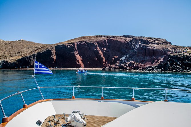 Santorini: Motor Yacht Day Cruise With 5-Course Lunch - Itinerary and Highlights