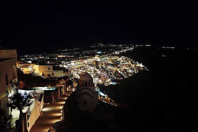 Santorini : Night Hike, Wine Tasting and Dinner - Panoramic Sunset View