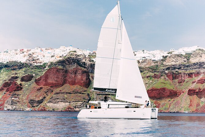 Santorini Oia: Caldera Classic Day Shared Cruise With Bbq/Drinks - Lunch and Beverages