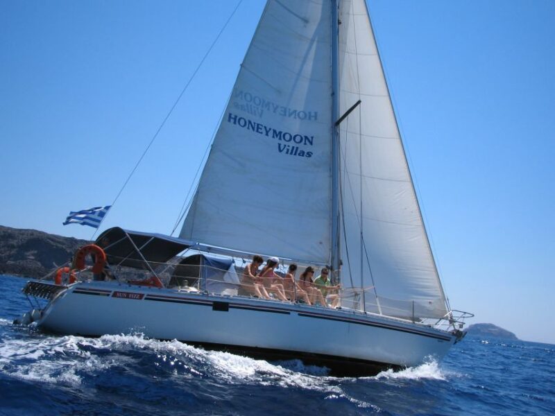 Santorini Oia: Private Sailing Cruise With Meal & Drinks - Pickup and Drop-off Locations