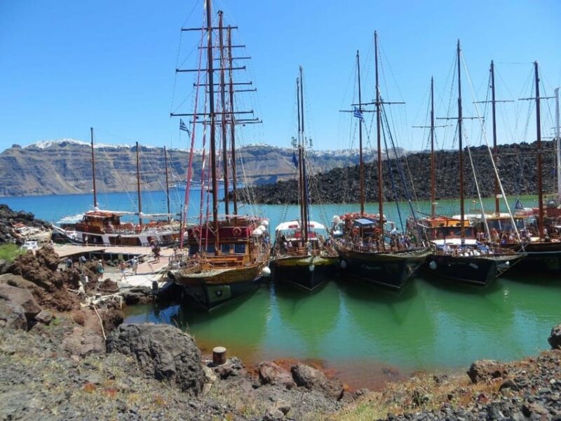 Santorini Old Port: 3 Hour Cruise to Volcano and Hot Springs - Activity Highlights