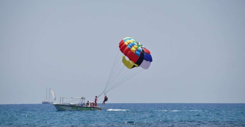 Santorini: Parasailing Flight Experience at Black Beach - Booking Information and Pricing