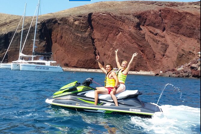 Santorini: Perivolos Beach Jet Ski Rental - Safety and Insurance