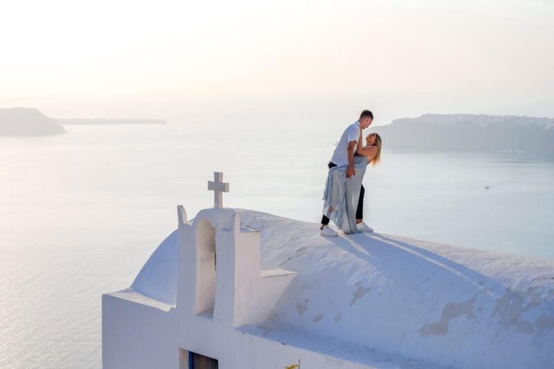 Santorini Photoshoot With Blue Domes & Caldera View - Experience Highlights