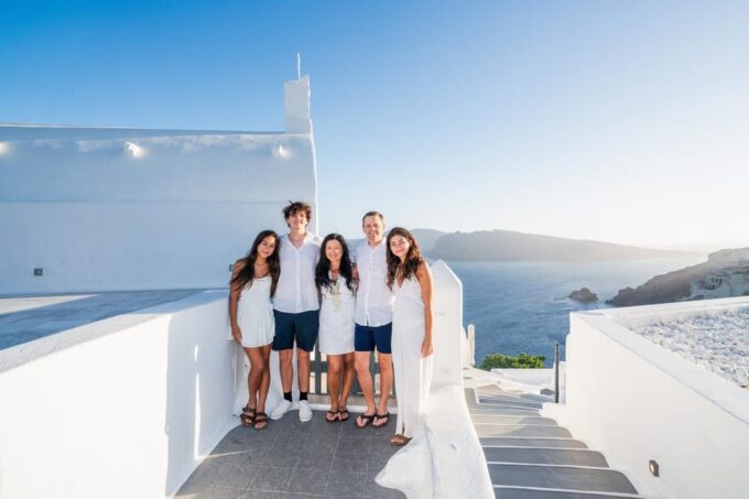 Santorini Photoshoot With Blue Domes & Caldera View - Breathtaking Landscapes