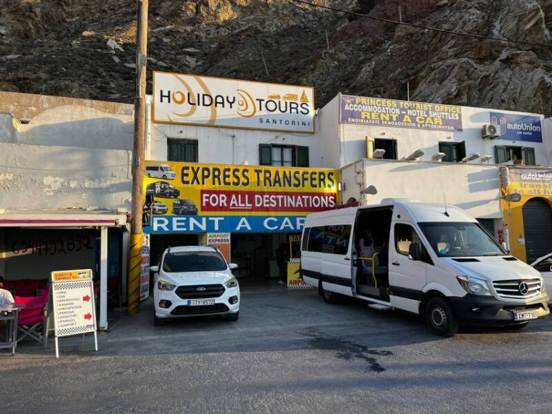 Santorini: Port Transfer to Hotels and Airport - Pricing and Booking
