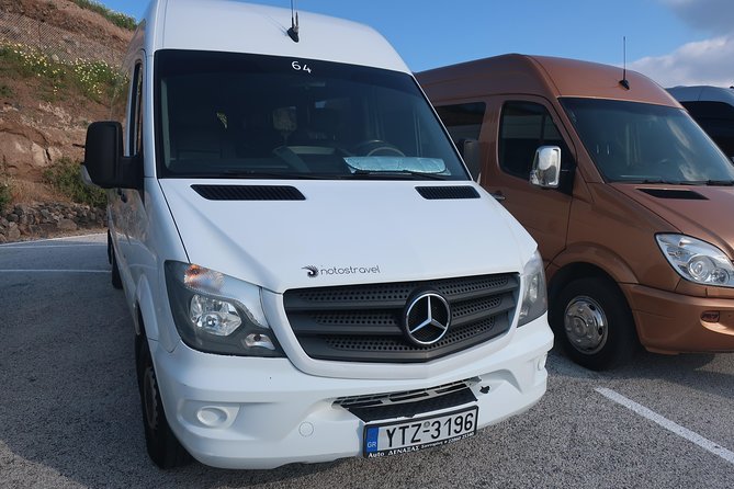 Santorini Private Arrival Transfer - Service Overview