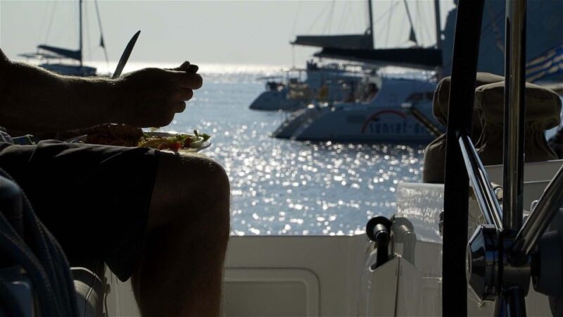 Santorini: Private Caldera Cruise With Lunch & Snorkeling - Key Points
