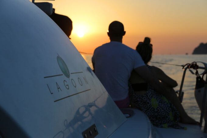 Santorini: Private Catamaran Cruise With Food & Drinks - Booking Options