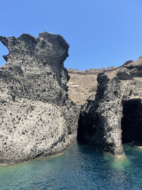 Santorini: Private Catamaran Excursion With Food and Drinks - Highlights