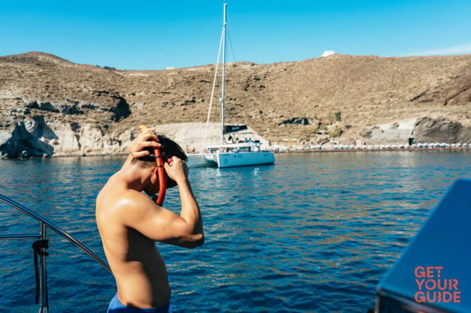 Santorini: Private Catamaran Tour With BBQ Meal and Drinks - Booking and Cancellation
