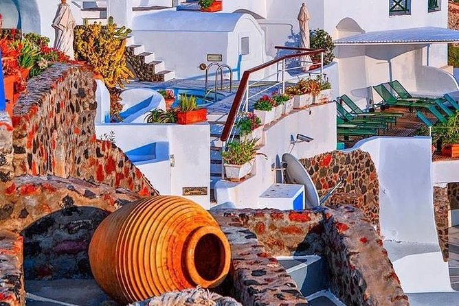 Santorini Private Full Day Tour 9 Hours - Inclusions