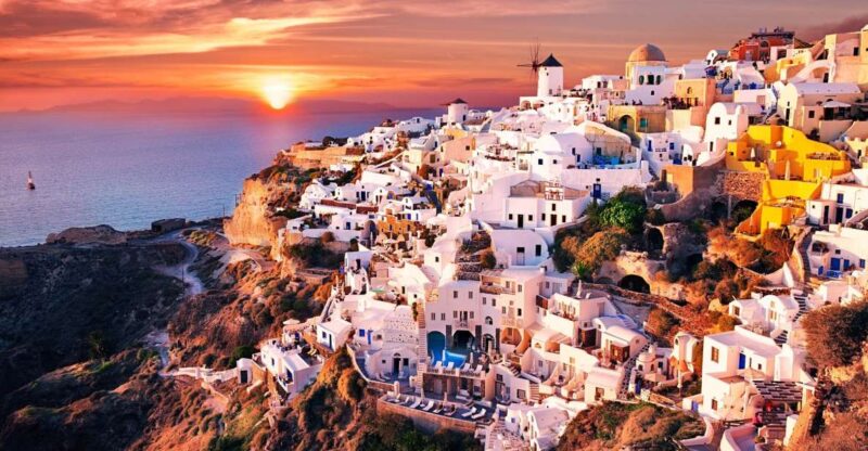 Santorini: Private Guided Tour With Sunset View - Volcanic Beach Visits