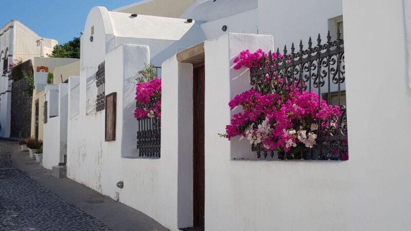 Santorini: Private Guided Tour With Wine Tasting - Scenic Village Explorations