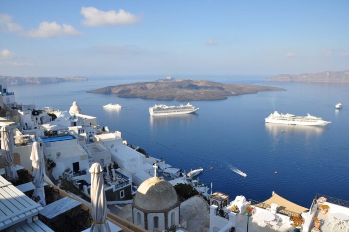 Santorini: Private Guided Tour With Wine Tasting - Sunset Viewing Experience