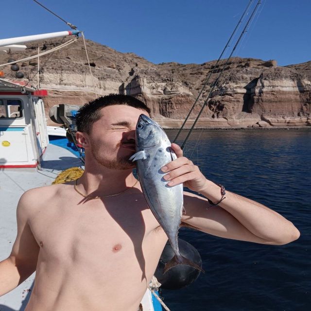 Santorini: Private Morning Deep Sea Fishing Boat Trip - Picturesque Fishermen Port and Landmarks