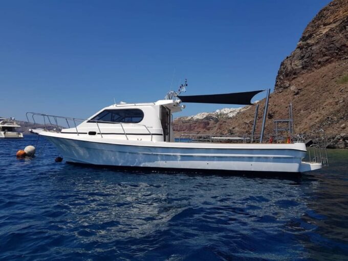 Santorini: Private Motorboat Cruise and Volcano Hike - Scenic Views and Local Legends