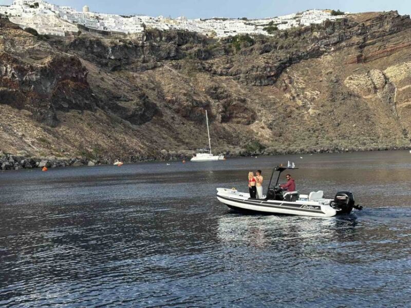 Santorini: Private RIB Cruise With Volcano & Thirassia Visit - Pickup and Drop-off Services