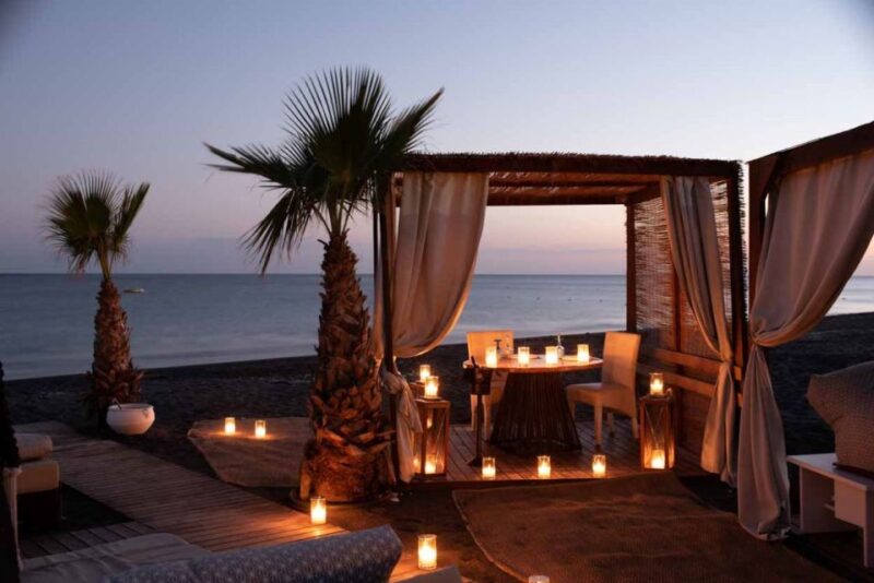 Santorini: Private Romantic Guided Tour With Sunset & Dinner - Organic Black Currant Vineyard