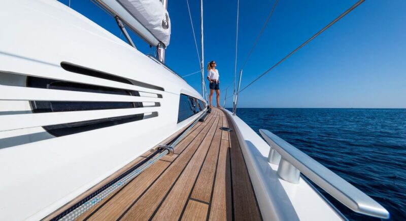 Santorini: Private Sailing Cruise With Meal & Swim Stops - Exploring Santorinis Beaches