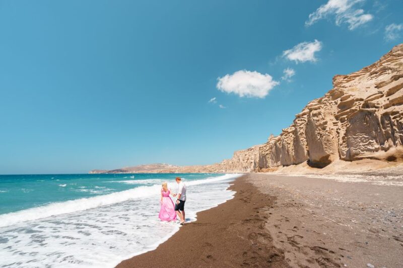Santorini: Private Shore Excursion to Oia & Black Beach - Visiting Charming Local Villages