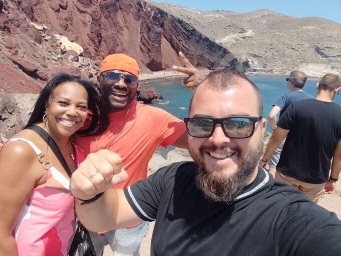 Santorini: Private Sightseeing Tour With Local Guide - Marveling at Red Beach