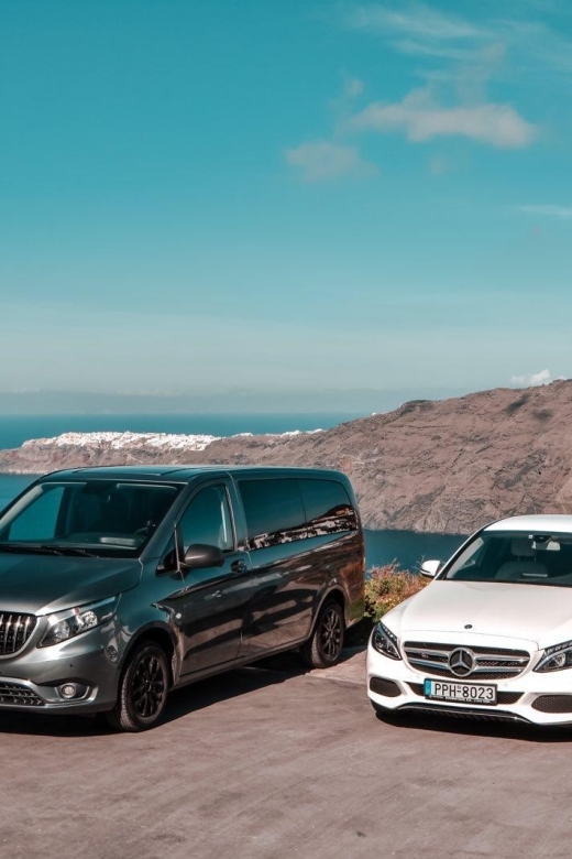 Santorini: Private Tailor-Made Land Tour With a Local Driver - Admiring the Three Bells of Fira